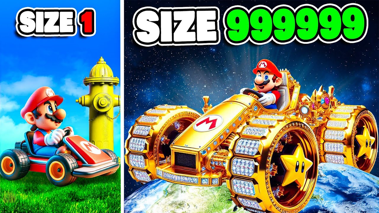 Обновление до самого большого MARIO KART в GTA 5