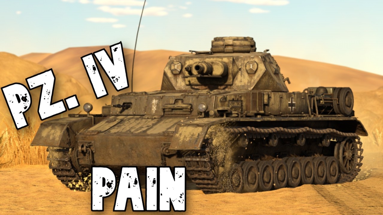 Noob Fails at Warthunder (Pz. IV Pain)