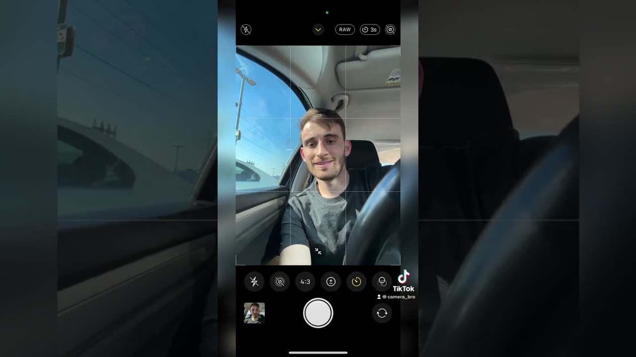 Car selfie idea 📸 #learnphotography
