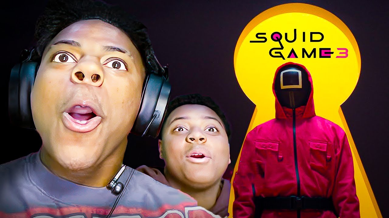 iShowSpeed Reacts to Squid Game Season 3 Trailer!