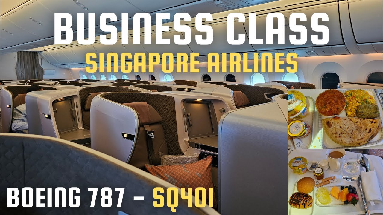 Business Class - Singapore Airlines 