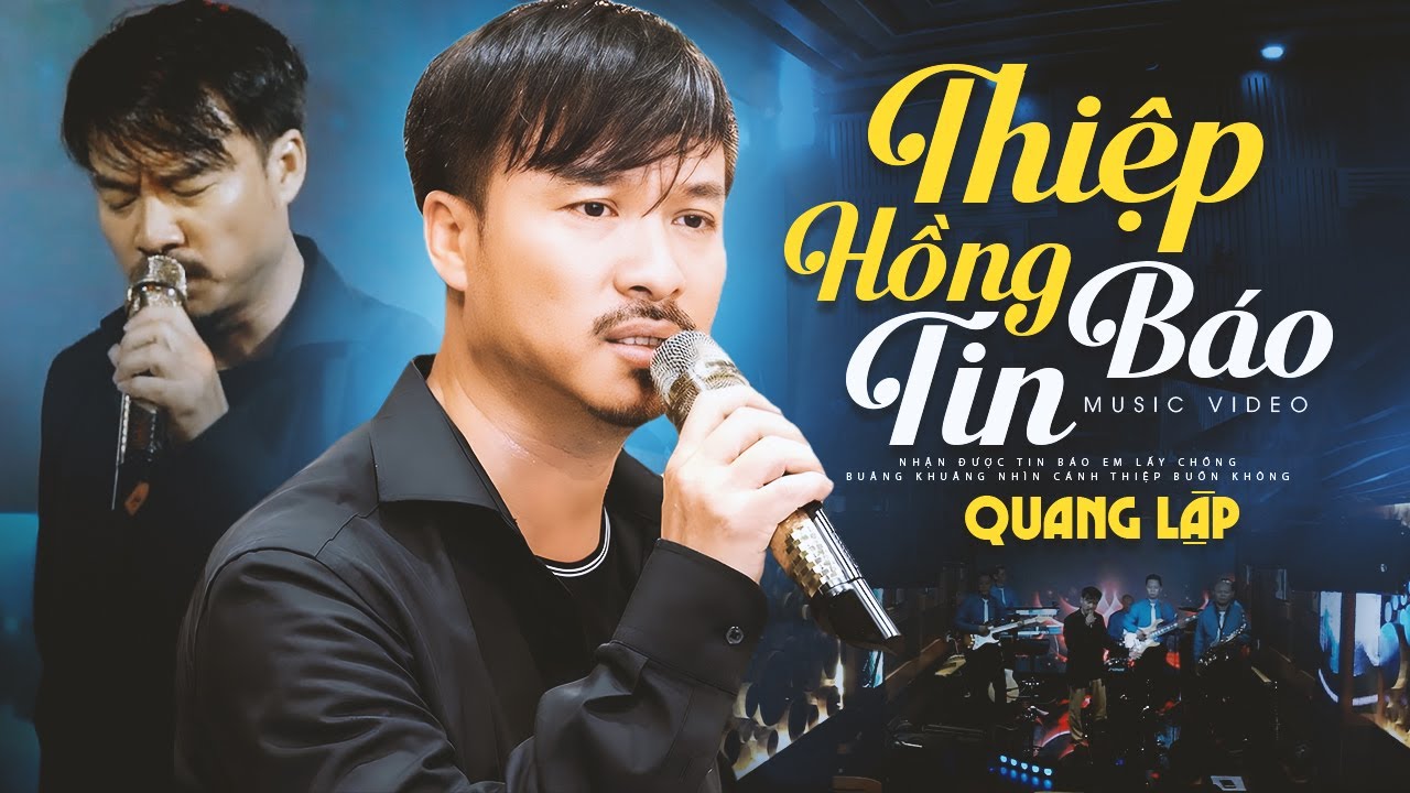 Thiệp Hồng Báo Tin - Quang Lập Top Hits | Giọng ca đặc biệt đốn tim người nghe | Nhạc Vàng Hay Nhất