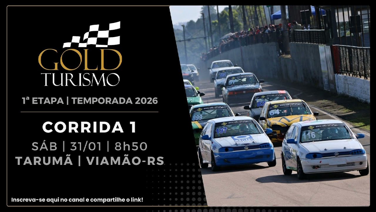 Gold Turismo CORRIDA 1 - Etapa 1 Autódromo Tarumã 31.01.2026