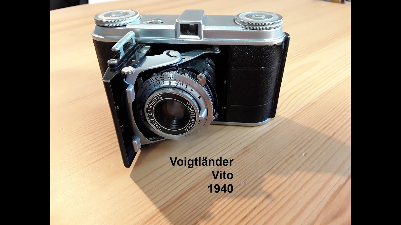 Voigtl&auml;nder Vito - Skopar 50mm f3,5 - Folding Camera made in Germany before WWII