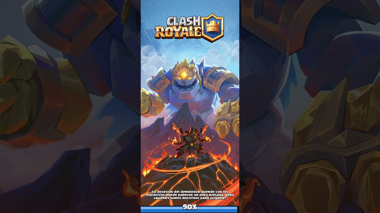 Jugando clash royale