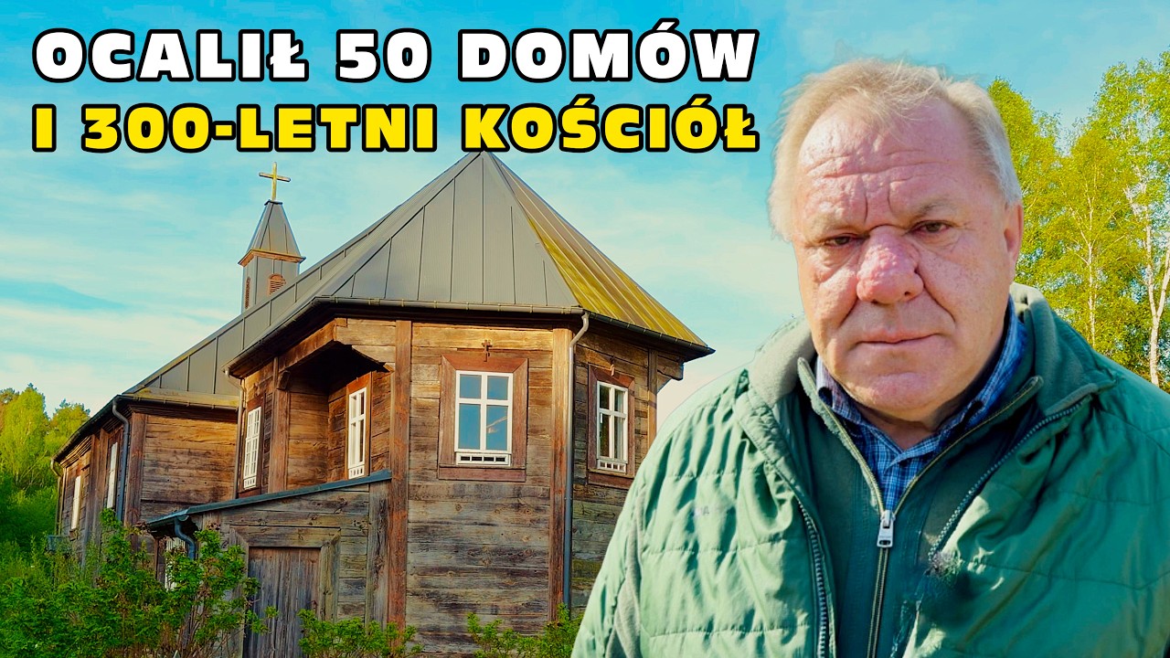 Ocalił 50 dom&oacute;w i 300-letni kości&oacute;ł | Mirosław Angielczyk, Ziołowy Zakątek
