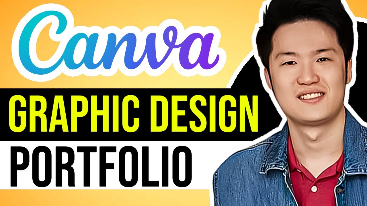 How to Create Portfolio for Graphic Design in Canva (GUIDE)