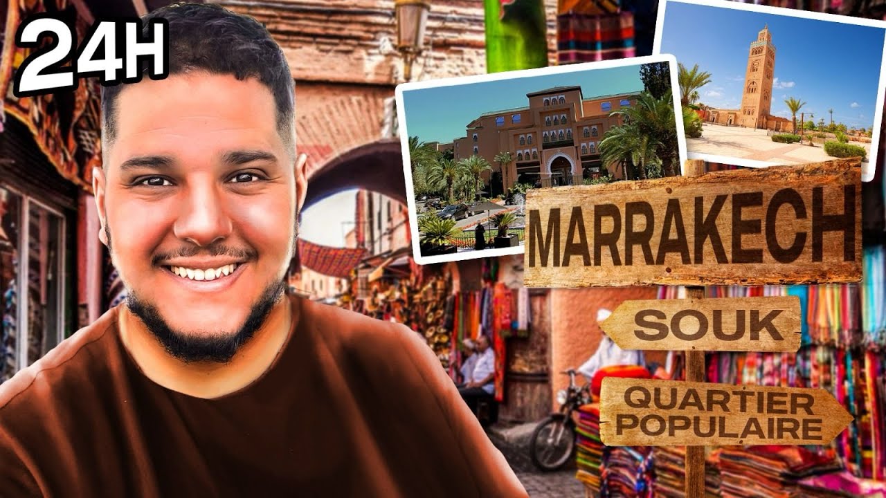 LES QUARTIERS POPULAIRE DE MARRAKECH🇲🇦 (Je dors dans un Riad)