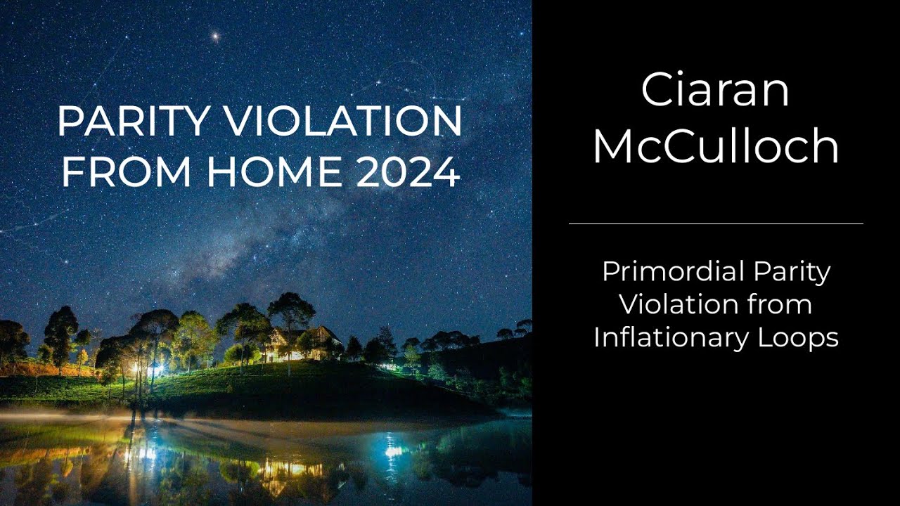 Ciaran McCulloch - Primordial Parity Violation from Inflationary Loops