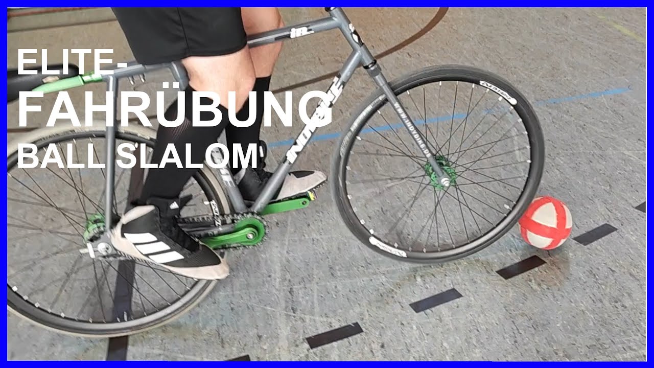 Elite-Fahrübung-Ball Slalom