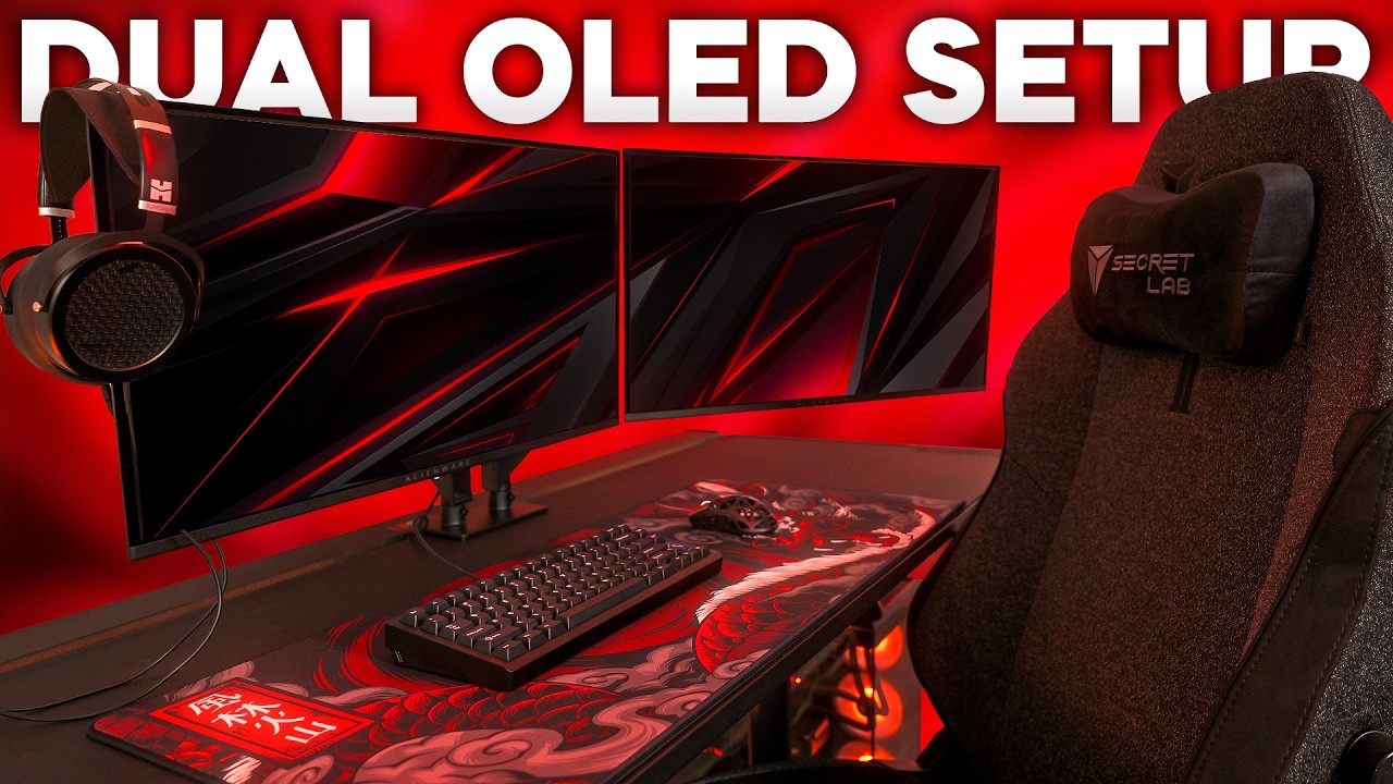 This Might Be the Best Gaming Setup We've Ever Built - Dual OLEDs
