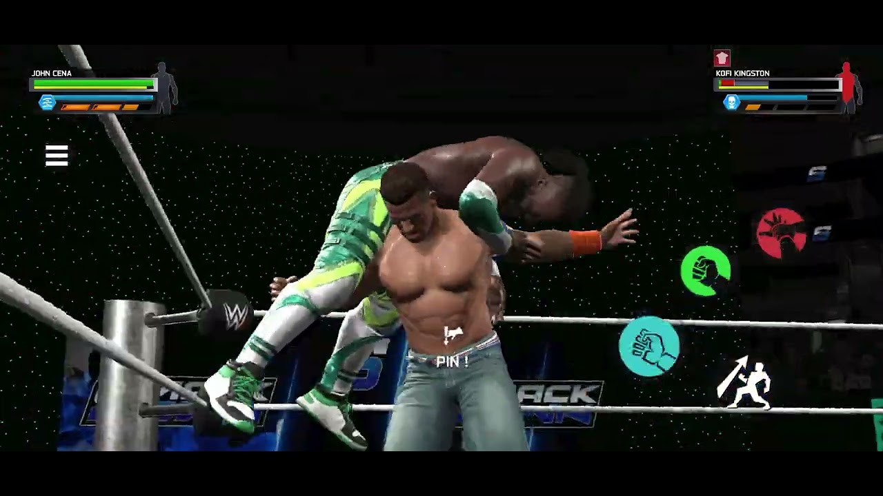 John Cena versus Kofi Kingston 