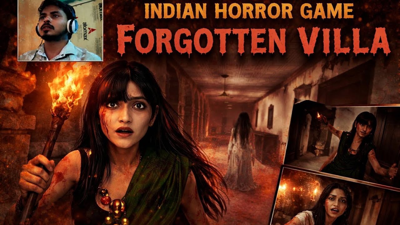 Indian Horror Game | Forgotten villa (Part 1) #horrorgame2026 