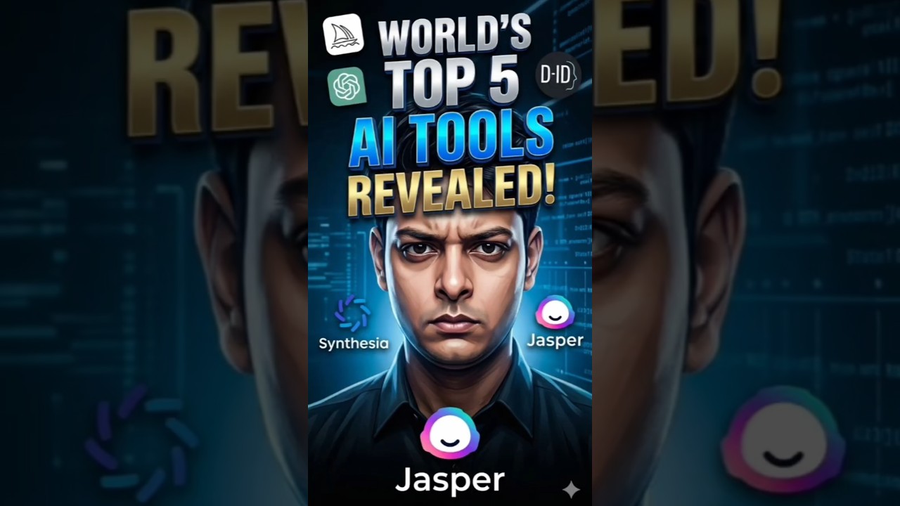 Top 5 AI Tools That Will Change Your Life in 2026 #aivideo #aishorts #ai virals #aianimation