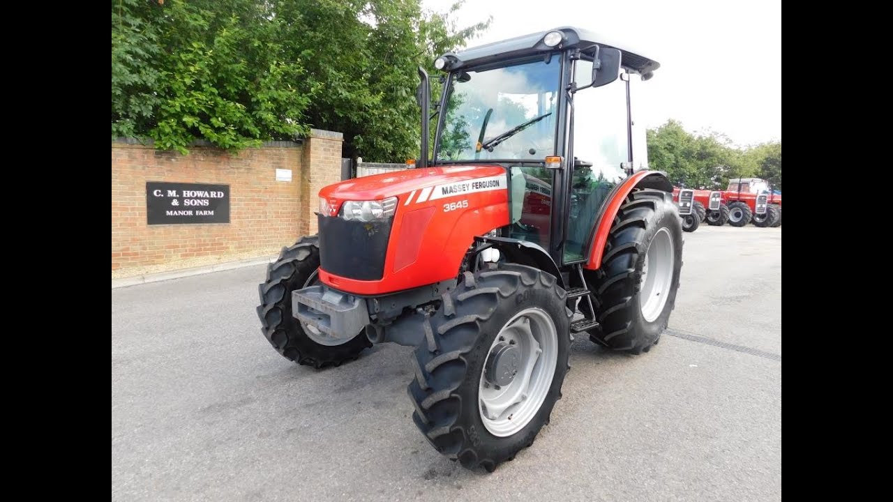 MASSEY FERGUSON 3645 TRACTOR WALKROUND VIDEO