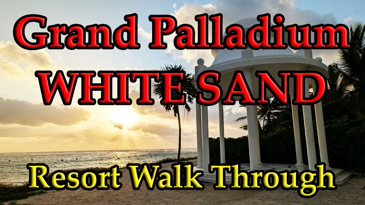 Внутри GRAND PALLADIUM WHITE SANDS! 🏝️ Семейный тур по курорту Ривьера-Майя