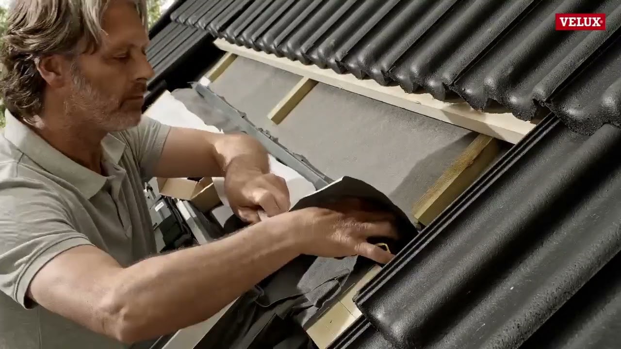 Vgradni set Energy za energijsko varčne kombinacije strešnih oken VELUX