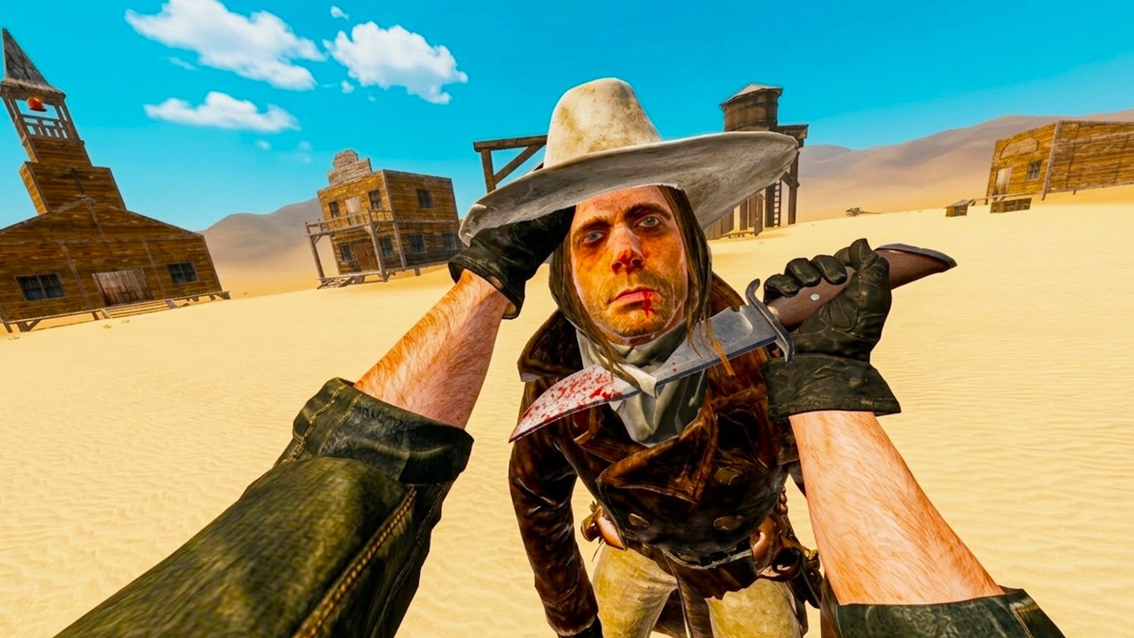 Becoming Evil John Marston in Blade and Sorcery VR...