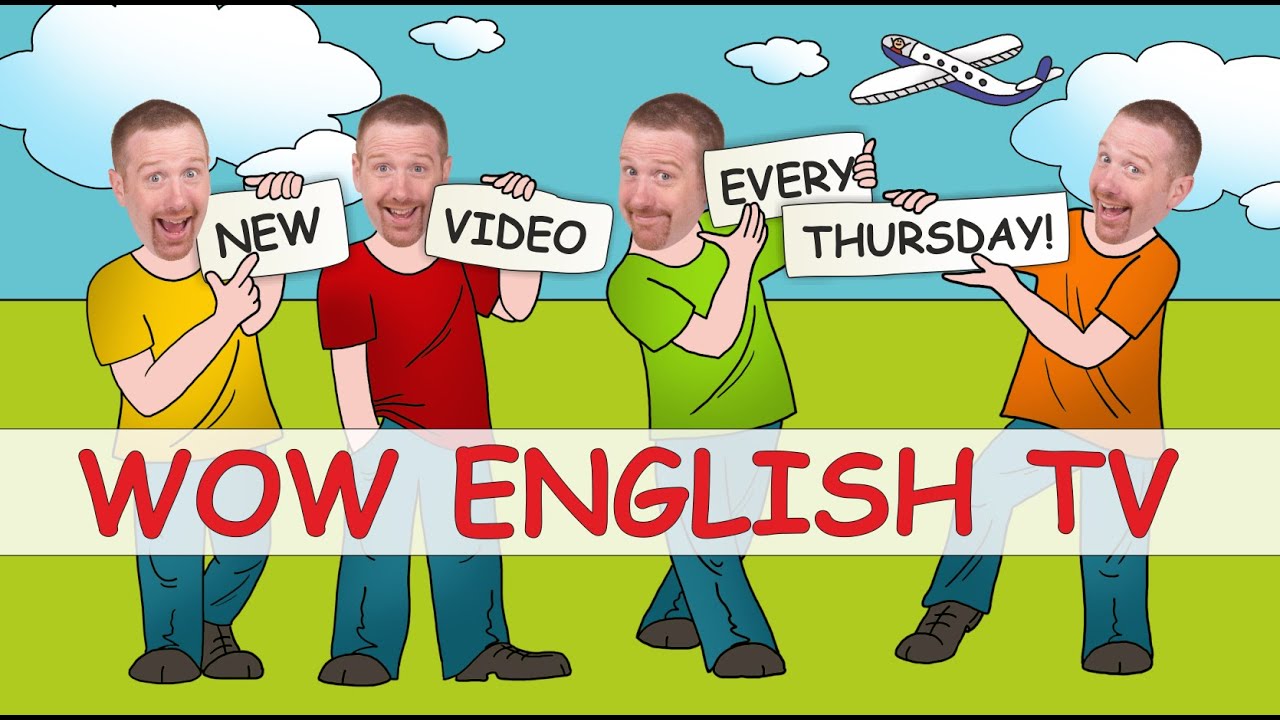 Welcome to Wow English TV! Steve and Maggie for Kids