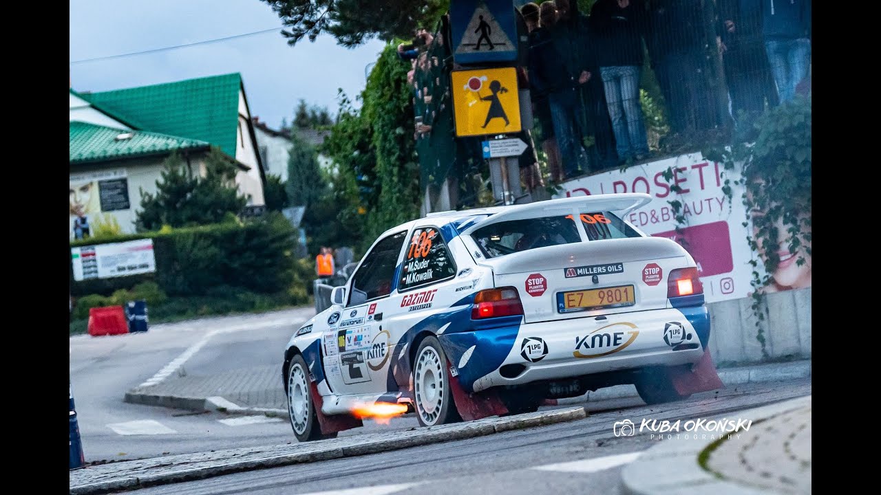 Marek Suder/Marcin Kowalik Ford Escort Cosworth na Rajd Małopolski 2025