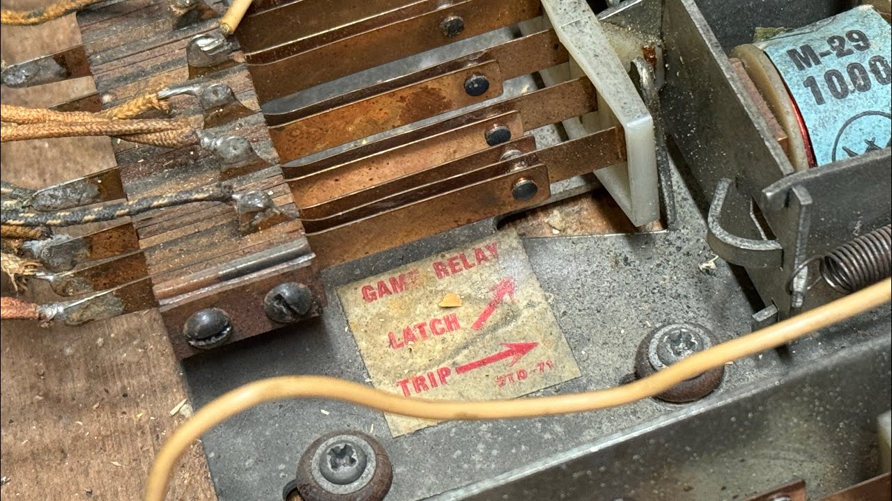 Triple Action pinball repair part 2: troubleshooting fun