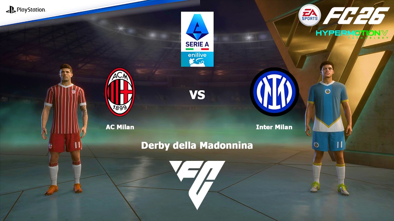 FC 26 PS4 - AC Milan vs Inter Milan | Serie A Matches