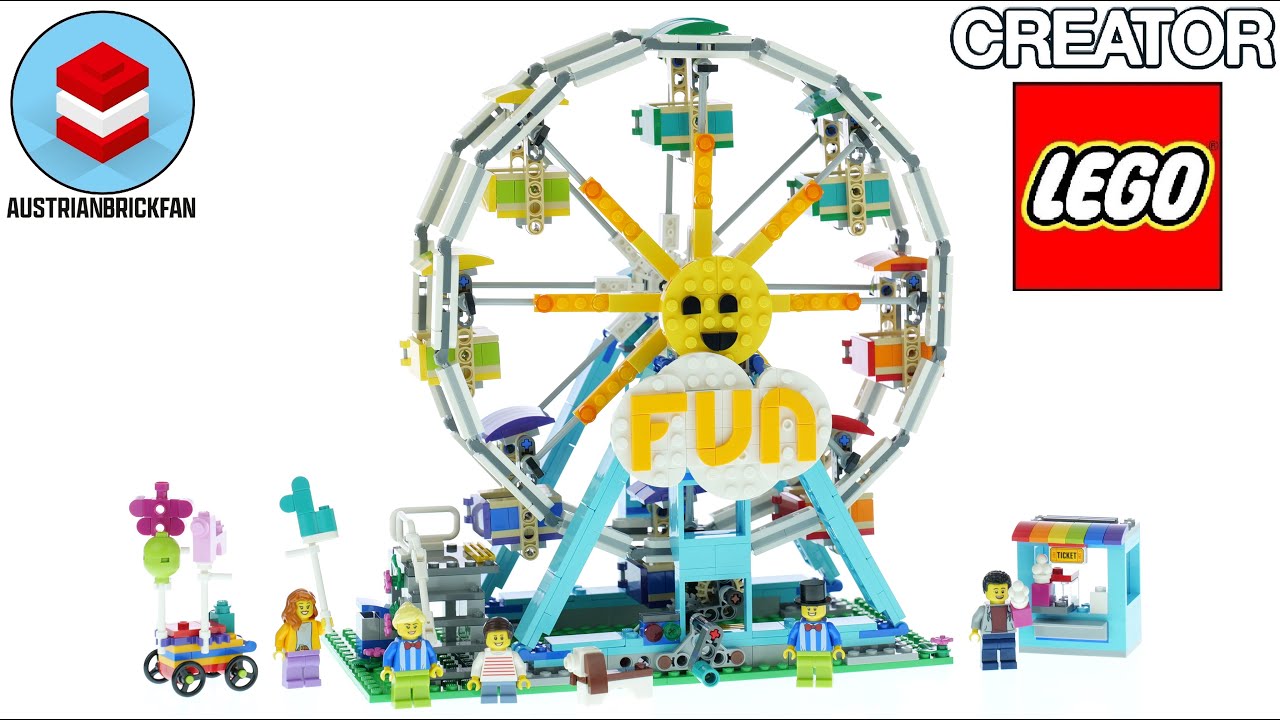 LEGO Creator 31119 Ferris Wheel - LEGO Speed Build Review