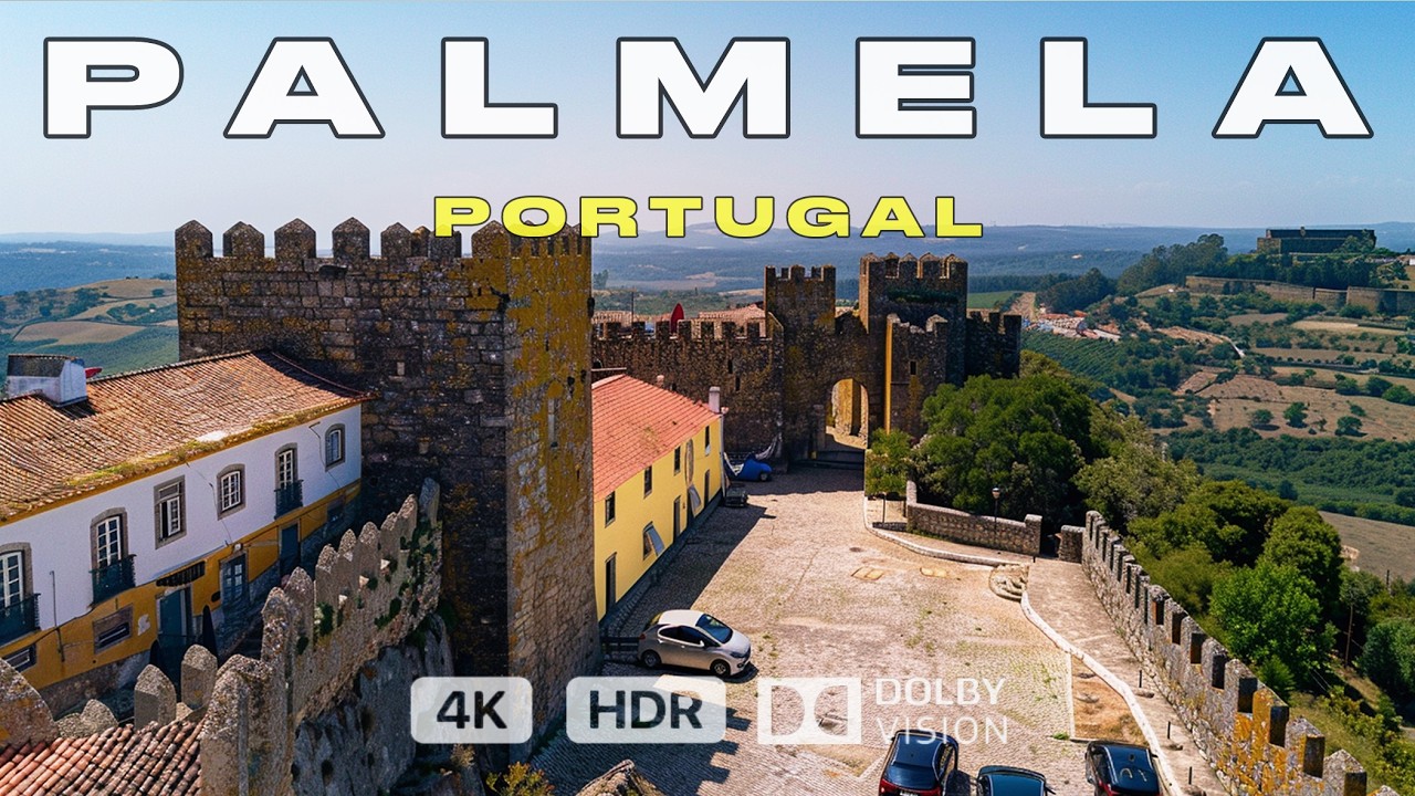 Палмела, Португалия 🇵🇹: 4K Ultra HD прогулка по скрытой жемчужине Сетубала
