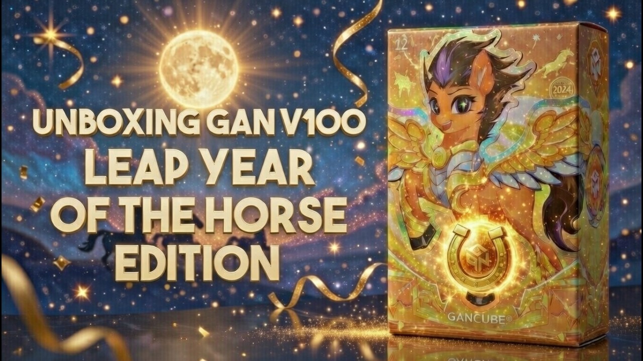 UNBOXING GAN V100 LEAP YEAR OF THE HORSE 2026