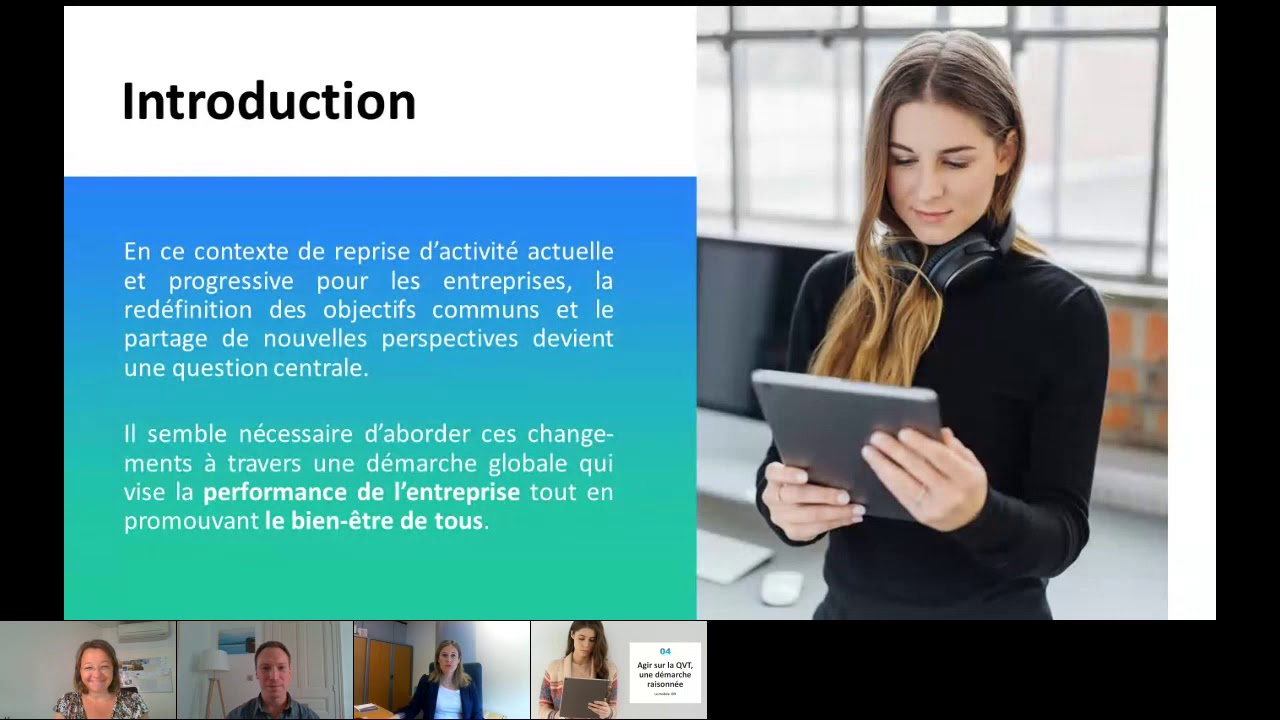 WEBINAIRE - La qualité de vie au travail : une démarche globale pour soutenir la reprise d’activité