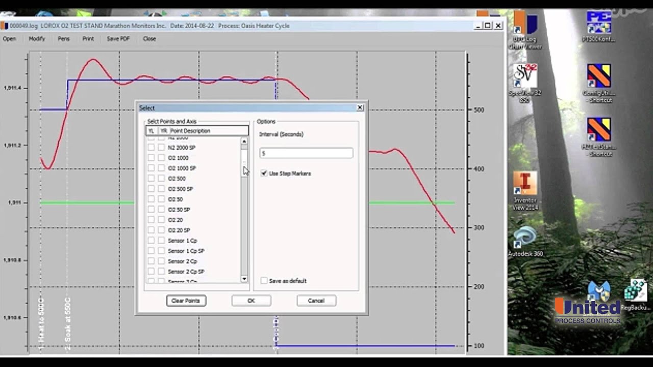 PROTHERM 455 Heat Treating Controller – Working with Log Files Using Log Chart Viewer