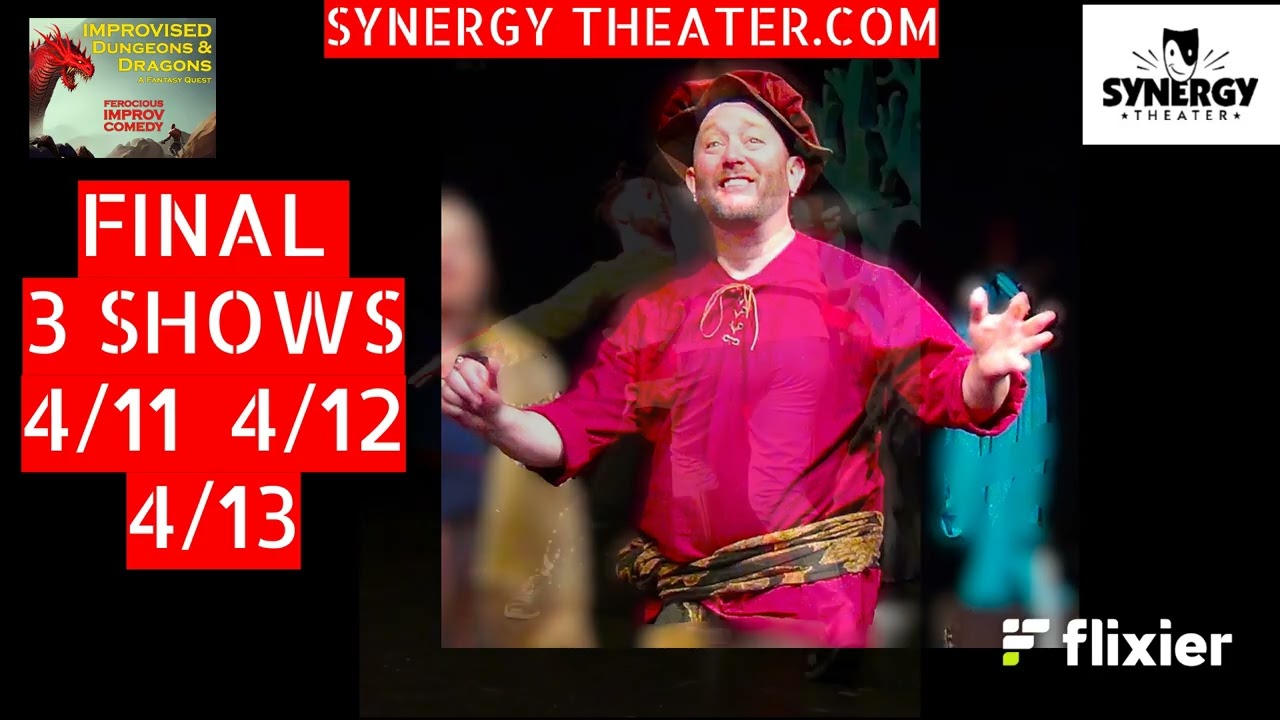 cIips from Show #5 Improvised Dungeons & Dragons 4.10.2025 by Synergy Theater