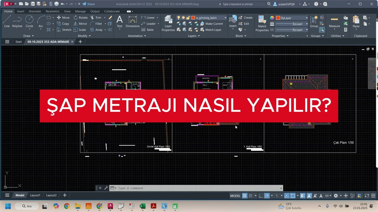 Şap Metrajı Nasıl Yapılır?