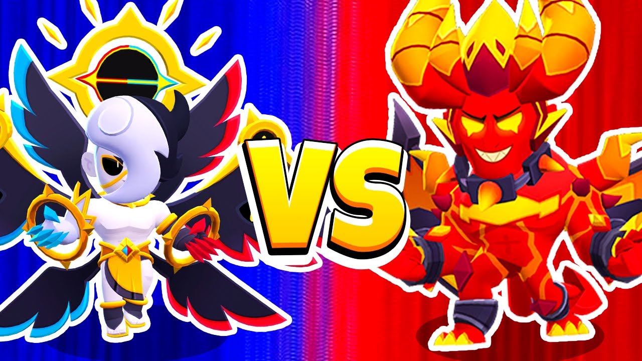 АНГЕЛ ЭДГАР ПРОТИВ ДЕМОН МОРТИСА в BRAWL STARS