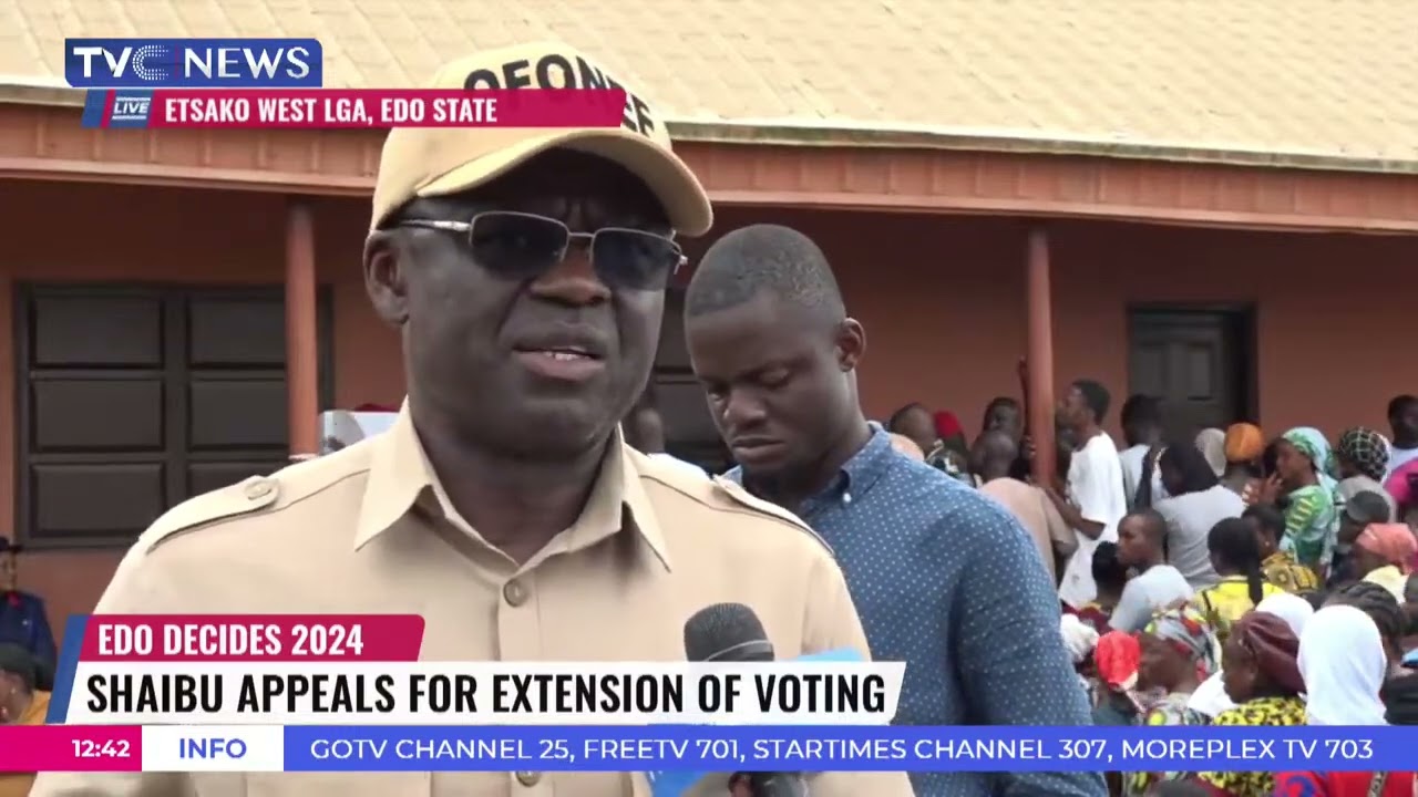 #EdoDecides2024: Philip Shaibu Appeals For Extension Of Voting Time