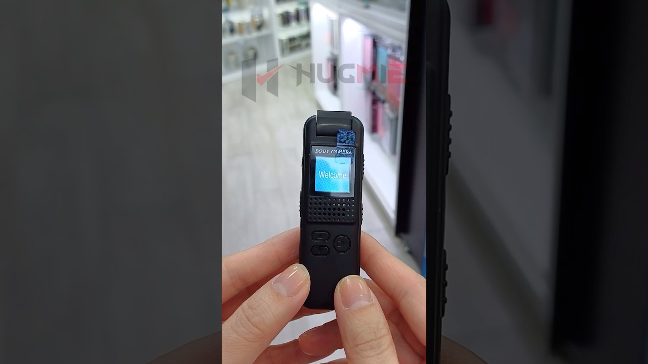 Explore the World of Surveillance: 1080P HD Mini Body Camera Demo! 📹 #minicamera