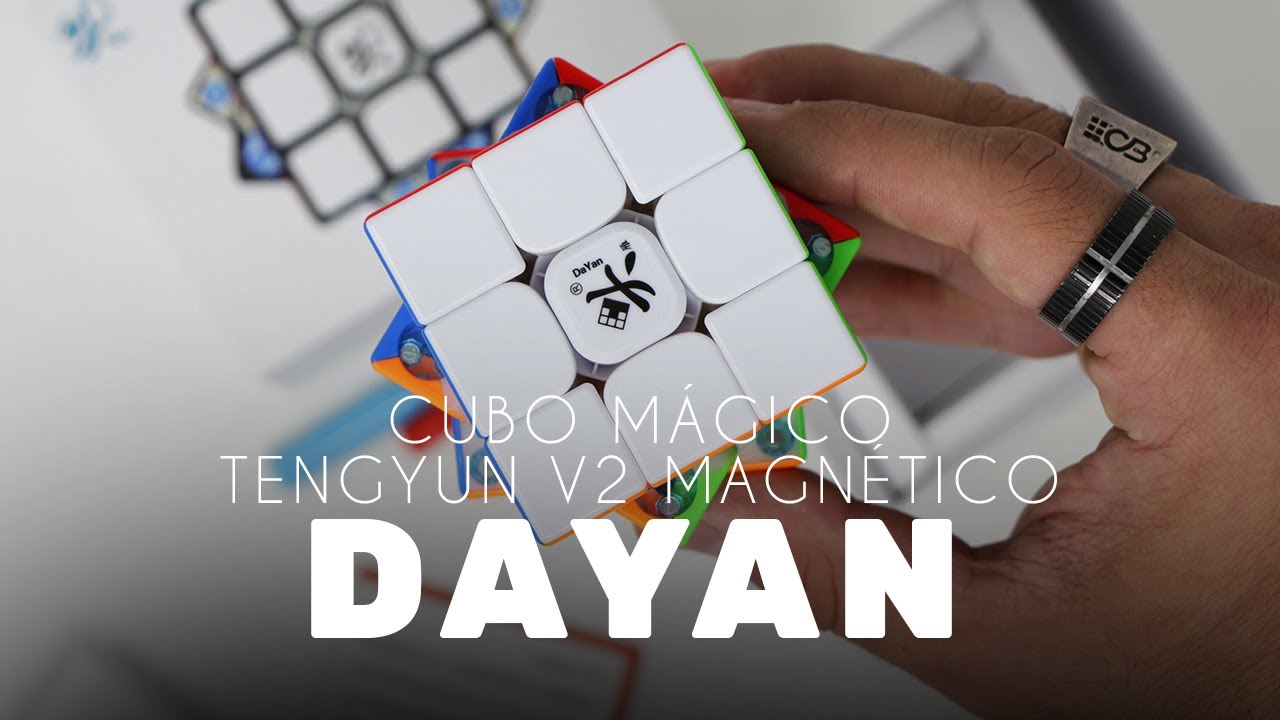 CUBO MÁGICO DAYAN TENGYUN V2 MAGNÉTICO - CUBER BRASIL