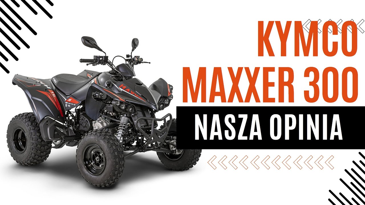 Nasza opinia o KYMCO MAXXER 300