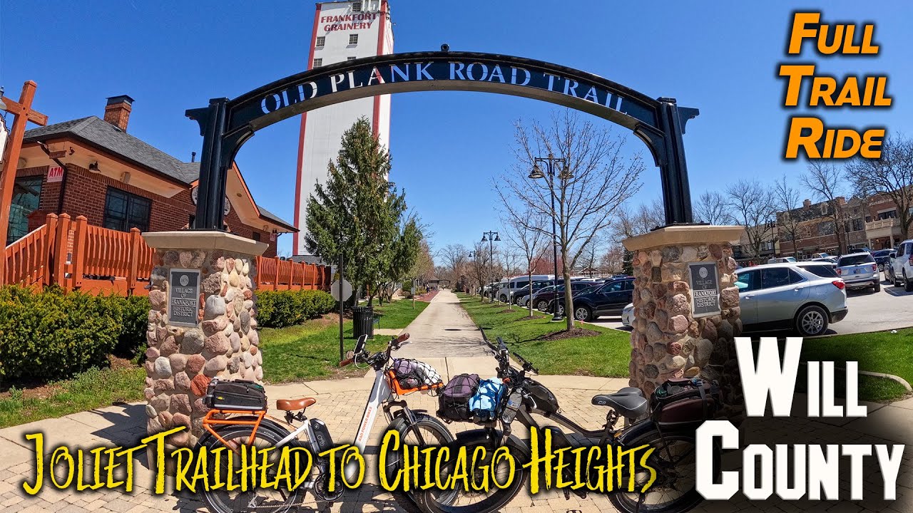 Old Plank Road Trail: Joliet to Chicago Heights - Full Trail - Round Trip - April 2022