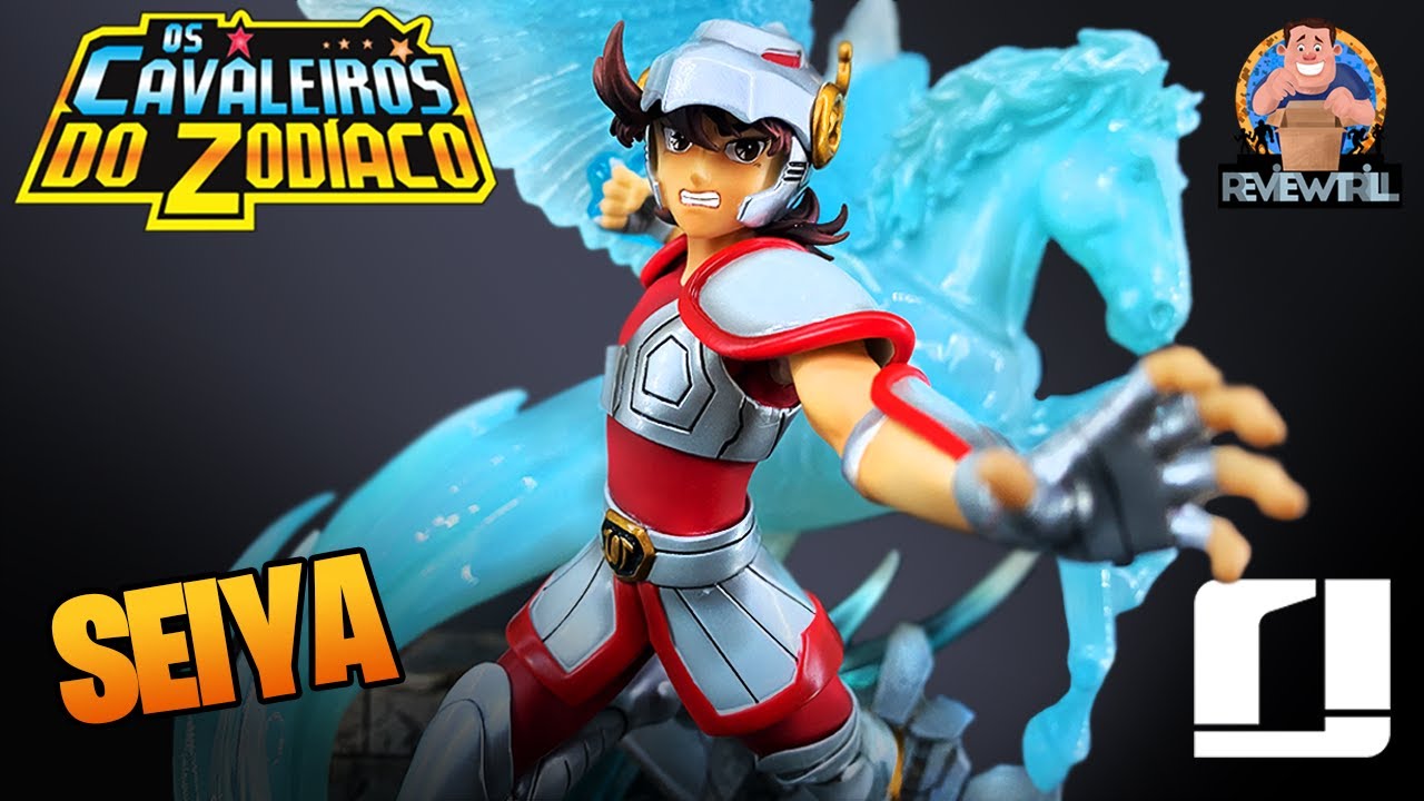 SEIYA SAINT SEIYA - OS CAVALEIROS DO ZODÍACO - BDS ART SCALE 1/10 DELUXE - IRON STUDIOS  | REVIEW BR