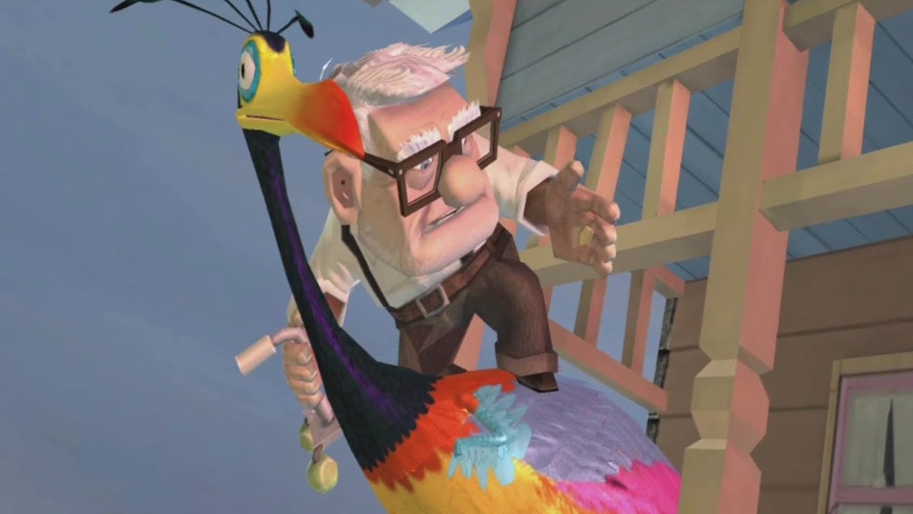 Disney Pixar's UP All Cutscenes ( Game Movie )