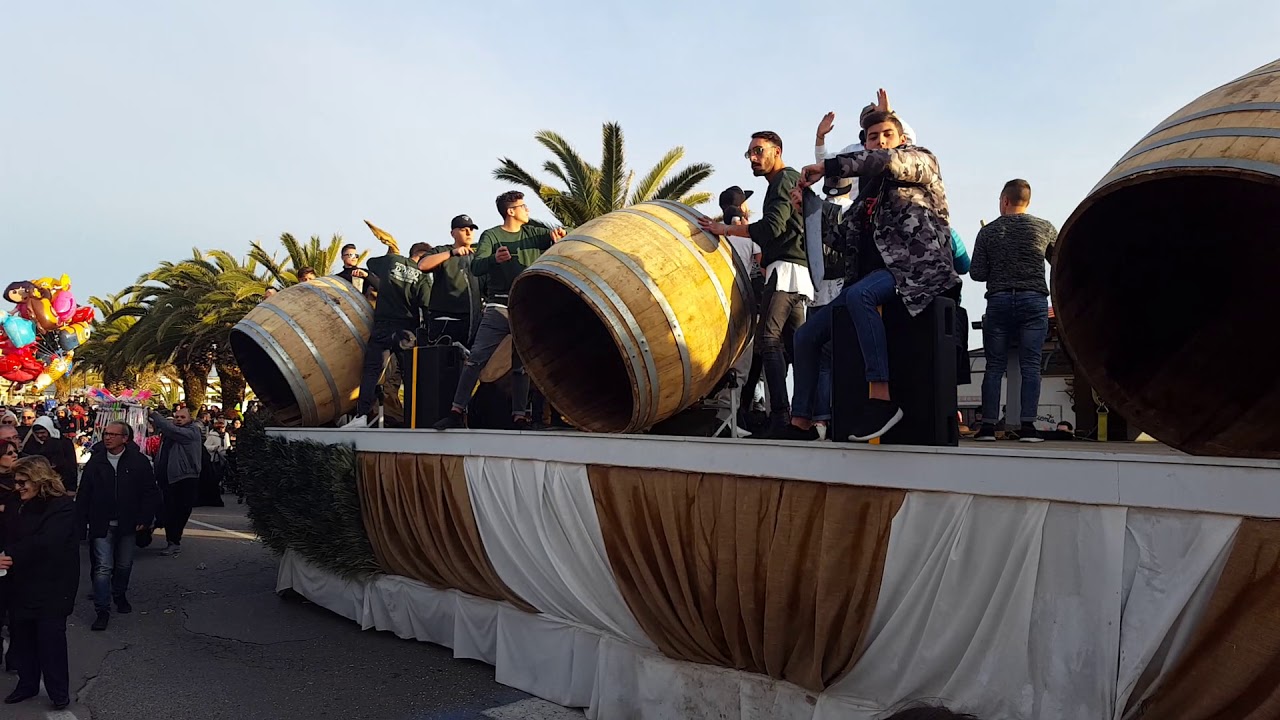 Carnevale a Scauri di Minturno... I Bottari... 2018