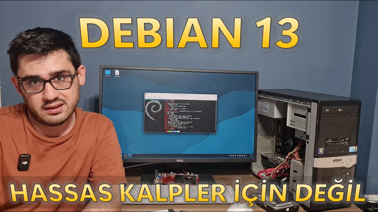 15 Yıllık Bilgisayara Yepyeni Debian 13 Yükledim ama Sorunlar Tabii ki de Peşimi Bırakmadı