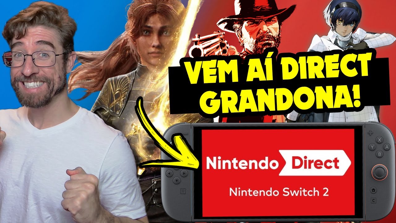 VEM AÍ uma Nintendo DIRECT GRANDONA segundo famoso INSIDER