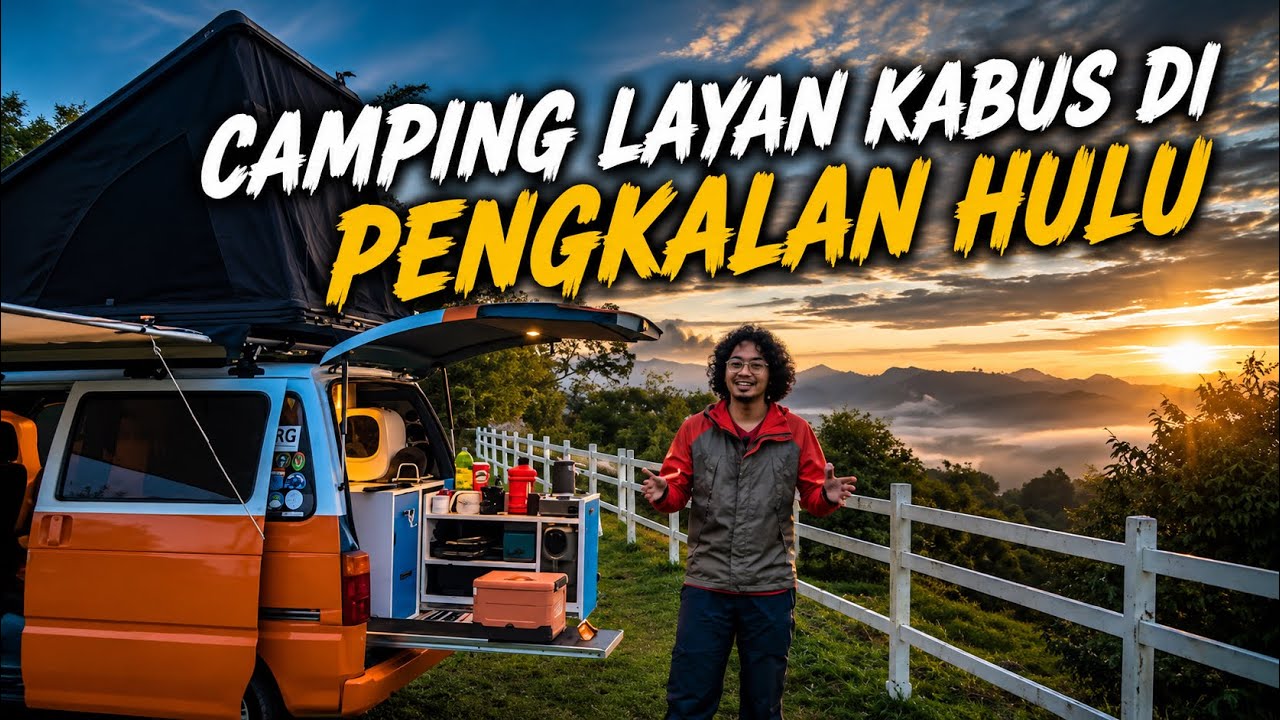 Solo Camping tak tidur semalaman sebab… | Pengkalan Hulu | Campervan