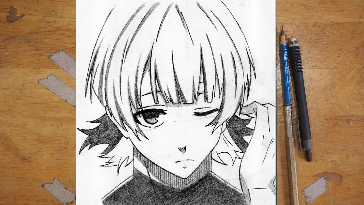 How to Draw Bachira Meguru | Step-By-Step | Blue Lock Drawing