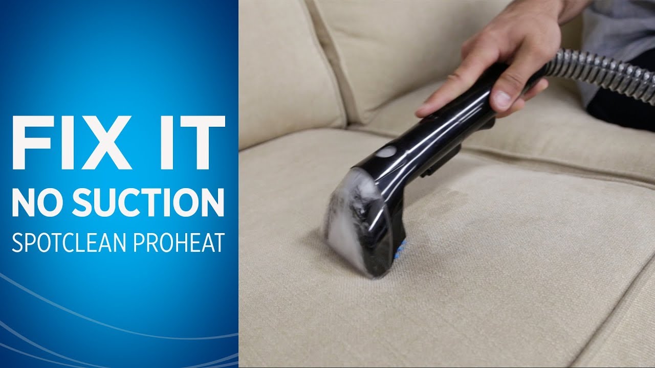 What to do if Your SpotClean&reg; has Low Suction Power