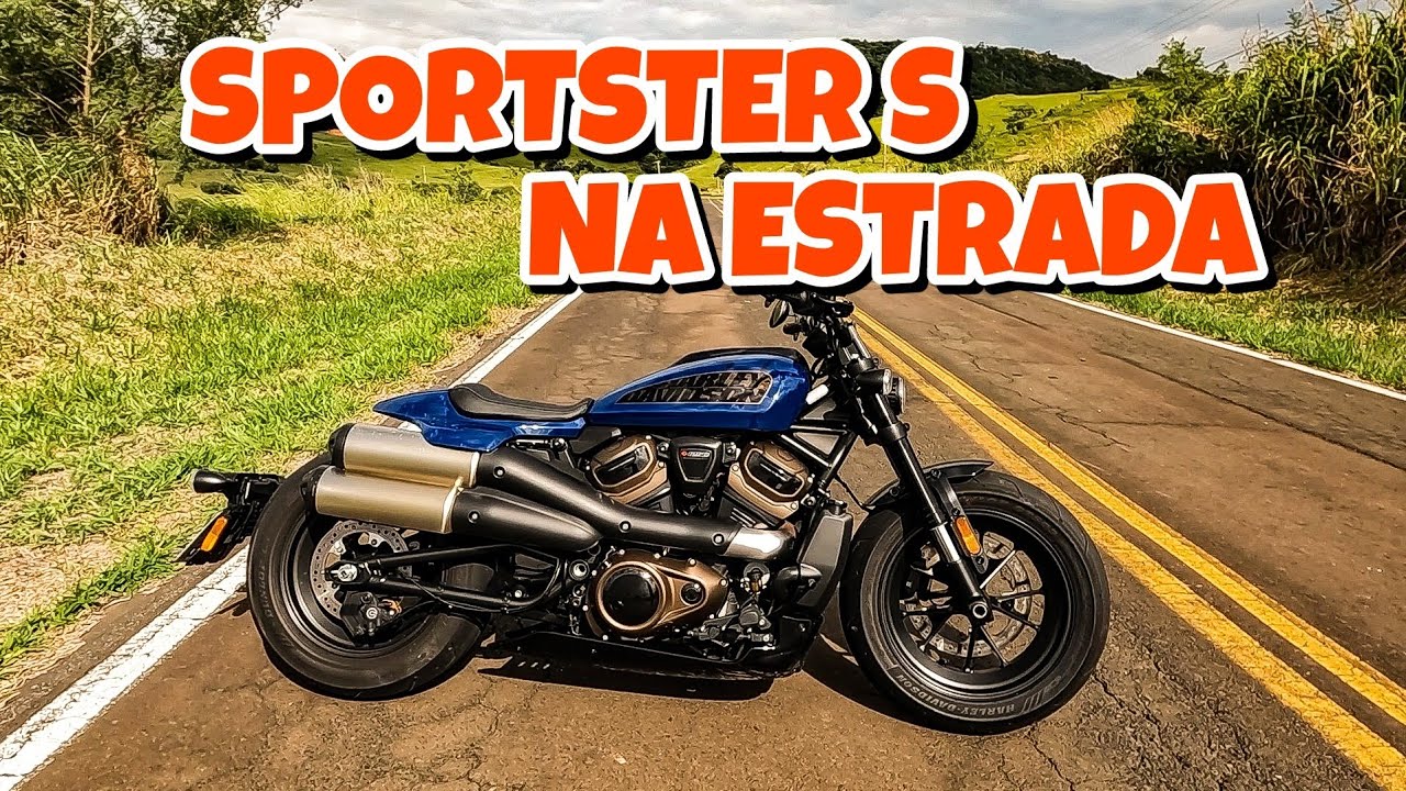 Teste Ride - Será que a Harley Davidson Sportster S é boa na estrada? #harleydavidson #sportster