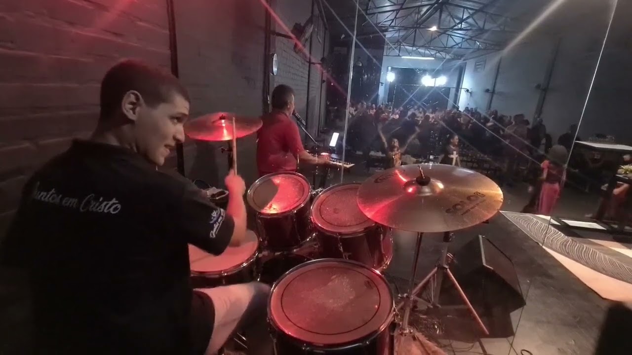 Vim Para Adorar-Te - Drum Cover