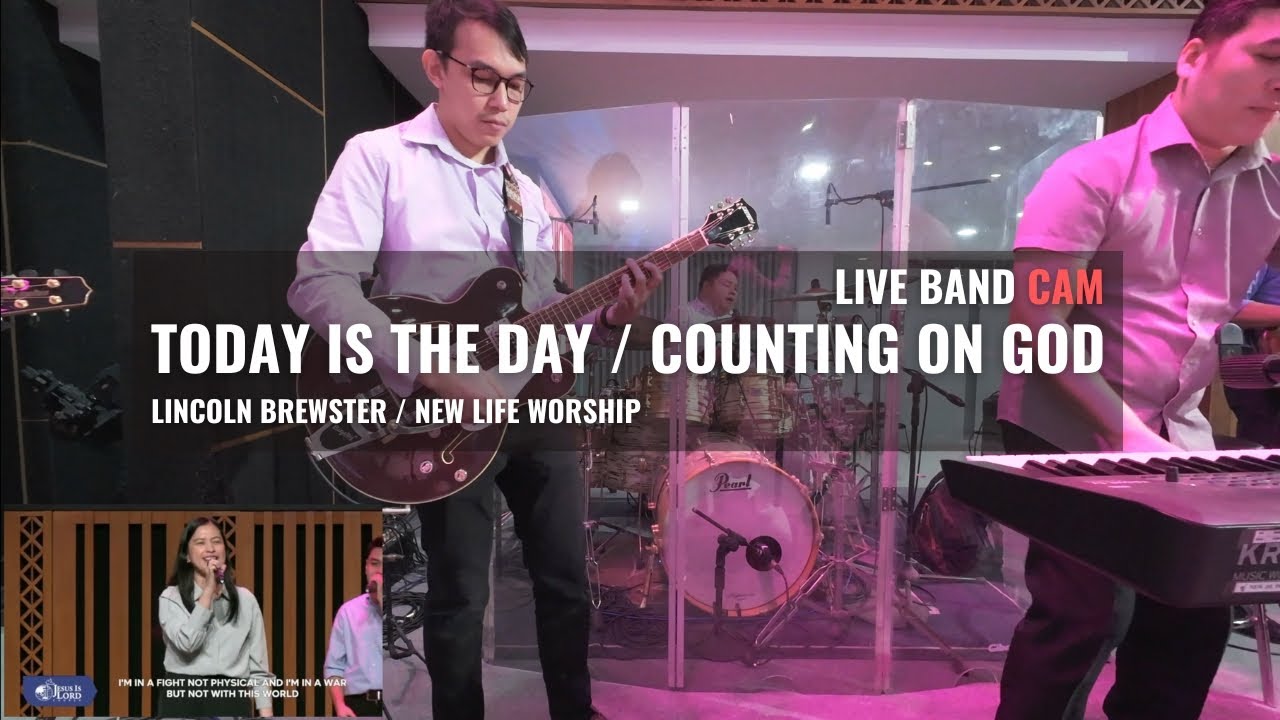 Today Is The Day - Counting On God // Live Band Cam // Worship Guitar Cam
